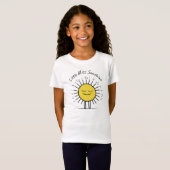 T-Shirt Vibes de soleil : Little Miss Sunshine Tee (Devant entier)