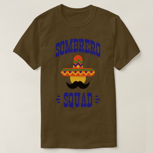 T-shirt Vibes de Sombrero Squad Mexico (Design devant)