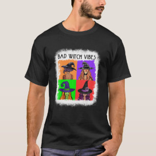 T-shirt Vibes de sorcière Bad Halloween Basic Witch Lover