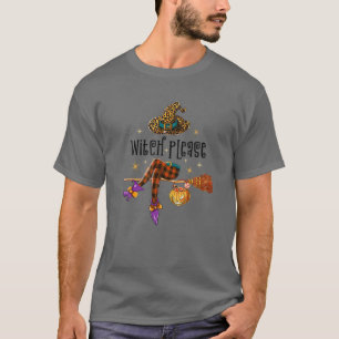 T-shirt Vibes de sorcière de base Halloween Witch Cos