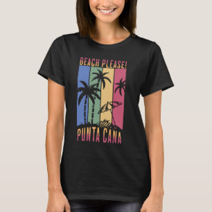 T-shirt Vibes de vacances tropicales à Punta Cana