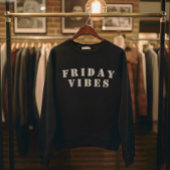 T-shirt Vibes de Vendredi Amusant Art de Mots