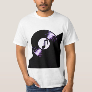 T-shirt Vibes de vinyle : Le son de la simplicité