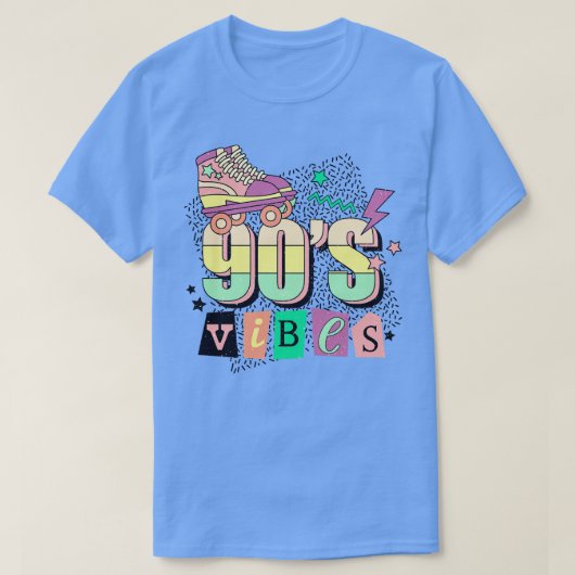 T-shirt Vibes des années 90 (Design devant)