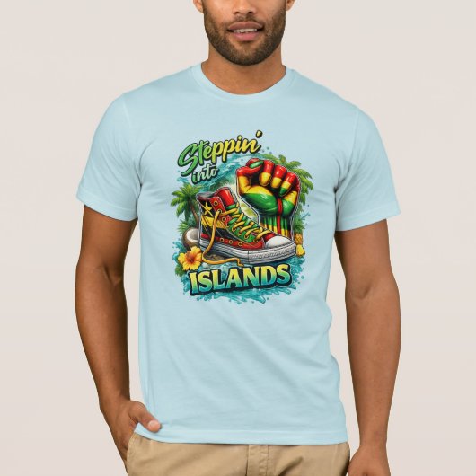 T-shirt Vibes des Îles (Devant)