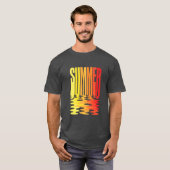 T-shirt Vibes d'été (Devant entier)