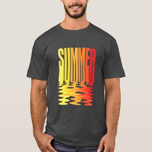 T-shirt Vibes d'été (Devant)
