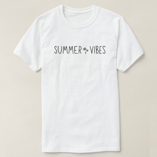 T-shirt Vibes d'été (Design devant)