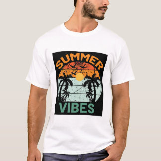T-shirt "Vibes d'été"