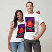 T-shirt Vibes d'été (Unisexe)