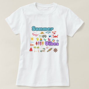 T-shirt Vibes d'été