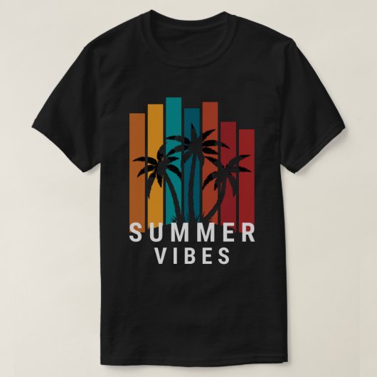 T-shirt Vibes d'été (Design devant)