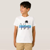 T-shirt vibes d'été (Devant entier)