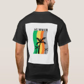 T-shirt Vibes d'été (Dos)