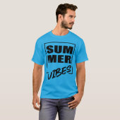 T-shirt Vibes d'été (Devant entier)