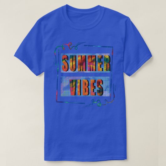 T-shirt Vibes d'été 2 (Design devant)