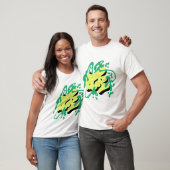 T-shirt Vibes d'été 3D Typographie Tee (Unisexe)