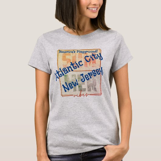 T-shirt Vibes d'été AC (Devant)