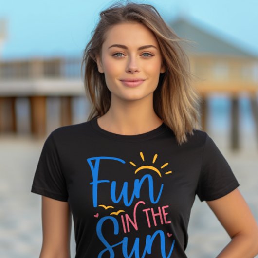 T-shirt Vibes D'Été "Fun In The Sun"