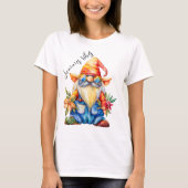 T-shirt Vibes d'été Gnome (Devant)