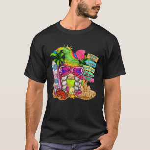 T-shirt Vibes D'Été Gnomes Beach Party Gnome Gnome Bonjour