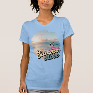T-shirt Vibes d'été, océan