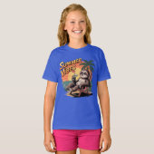 T-shirt vibes d'été paresse (Devant entier)