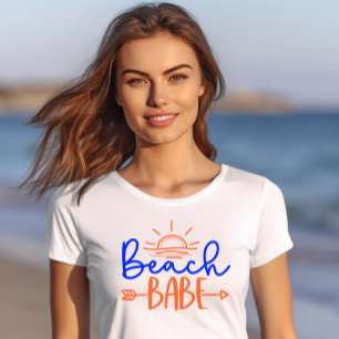 T-shirt Vibes d'été pour bébé plage