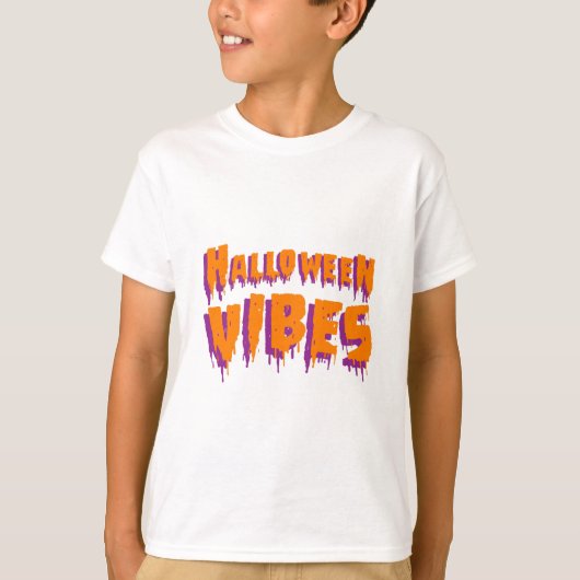 T-shirt Vibes d'Halloween (Devant)