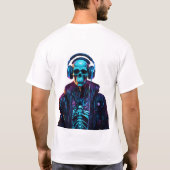 T-shirt Vibes DJ Cyberpunk (Dos)