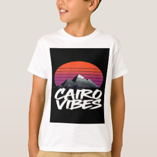 T-shirt Vibes du Caire Vintage Style Égyptien Intemporel