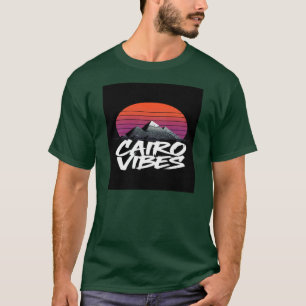 T-shirt Vibes du Caire Vintage Style Égyptien Intemporel
