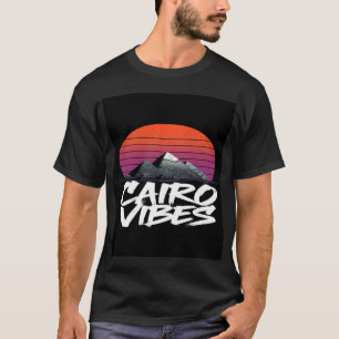 T-shirt Vibes du Caire Vintage Style Égyptien Intemporel