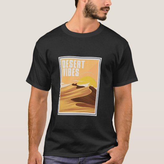 T-shirt Vibes du désert (Devant)