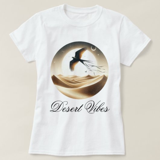 T-shirt Vibes du désert (Design devant)