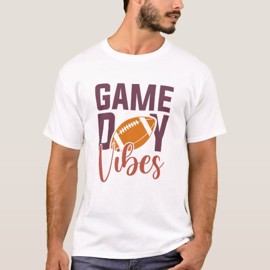 T-shirt Vibes du Jour du Jeu (Devant)