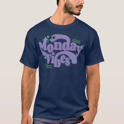 T-SHIRT VIBES DU LUNDI (Devant)