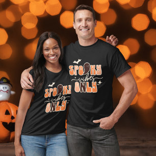 T-shirt Vibes Éffrayantes d'Halloween Super rétro uniqueme