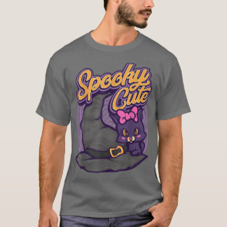 T-shirt Vibes Éffrayantes super Drôle Chat Avec Casquette