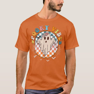 T-shirt Vibes Éffrayantes super Retro Ghost Costume d'Hall