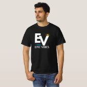 T-shirt Vibes épiques (Devant entier)