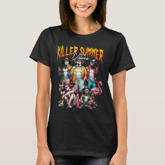 T-shirt Vibes estivales meurtrières de vacances à la plage