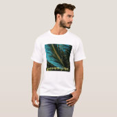 T-shirt Vibes été palmier (Devant entier)