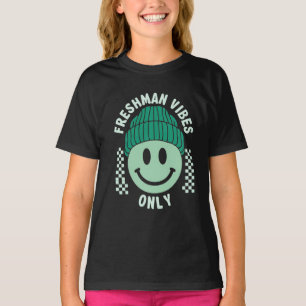 T-shirt Vibes Freshman uniquement - Cool Retour à l'école