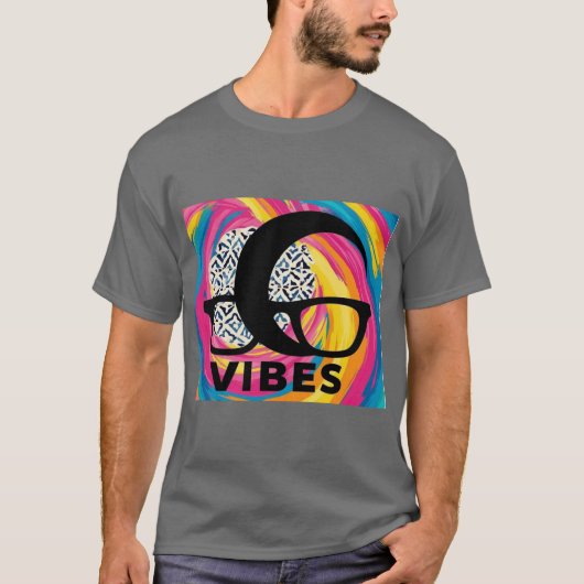 T-shirt vibes glasses MOROCCO (Devant)