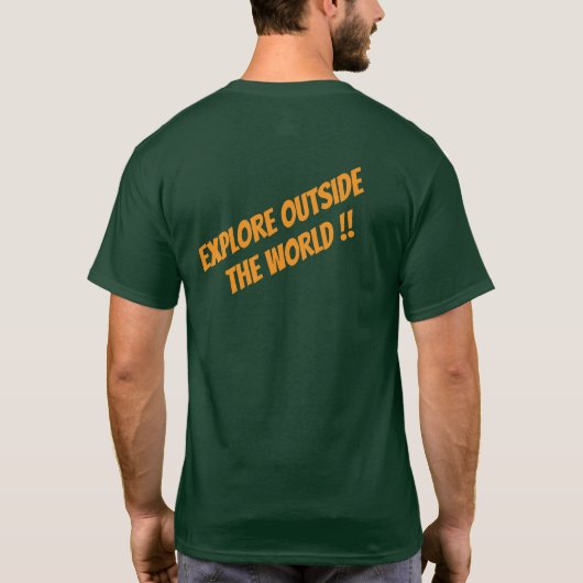 T-shirt Vibes Gravité Zéro, Mission : Infini (Dos)