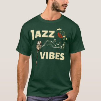 T-shirt Vibes Jazz - Legendaire Jazz Band I Love Jazz Musi
