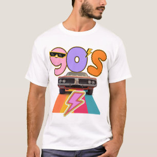 T-shirt Vibes musculaires rétro des années 90