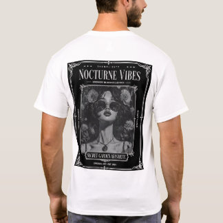 T-shirt Vibes Nocturnes Jardin Secret