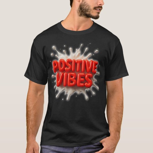 T-shirt Vibes positives (Devant)